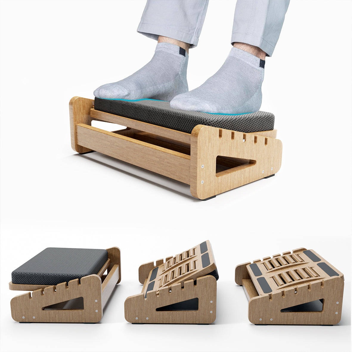 Swing-Rolrest Foot Rest